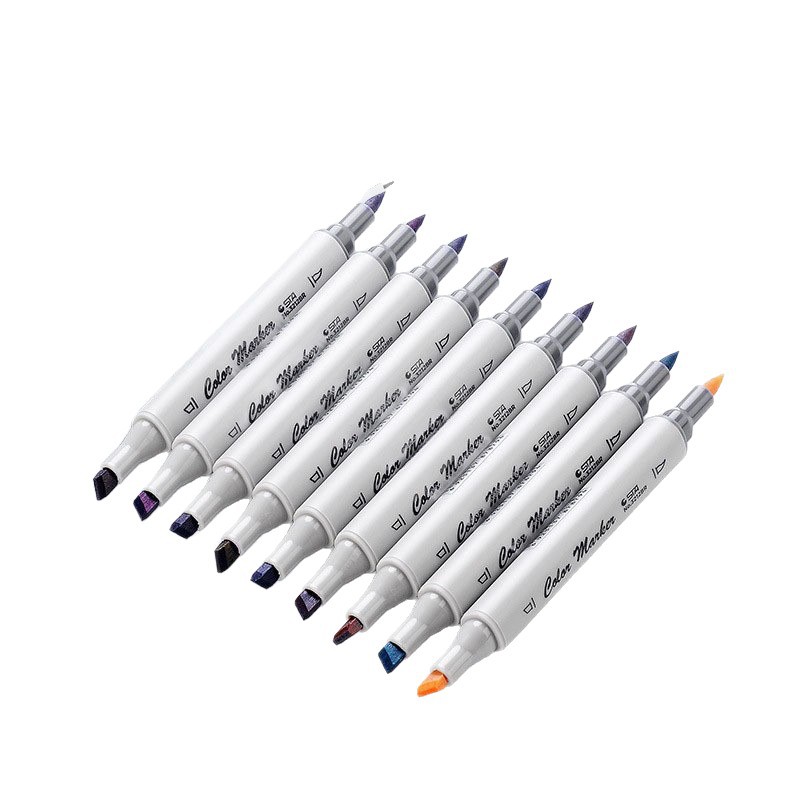 STA 3212BR rotulador de cabeza suave de doble cabeza, animación artística, pincel especial a todo color de 168 colores, bolígrafo de acuarela