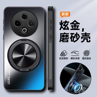 适用vivoy500手机壳Y500Pro炫金支架微磨砂硅胶软边防摔保护套