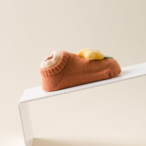 Japanese and Korean style baby toddler socks 3D doll dinosaur car flower cute bear cartoon 3D floor socks