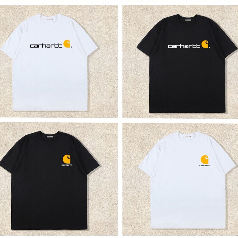 High-Quality Carhartt Short-Sleeve Shirts for Men and Women in Stock Collection