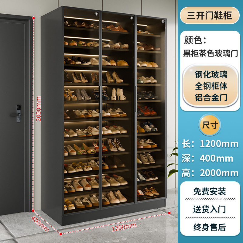 钢制手办展示柜家用模型玩具收纳柜玻璃陈列柜客厅酒柜学生书柜|undefined