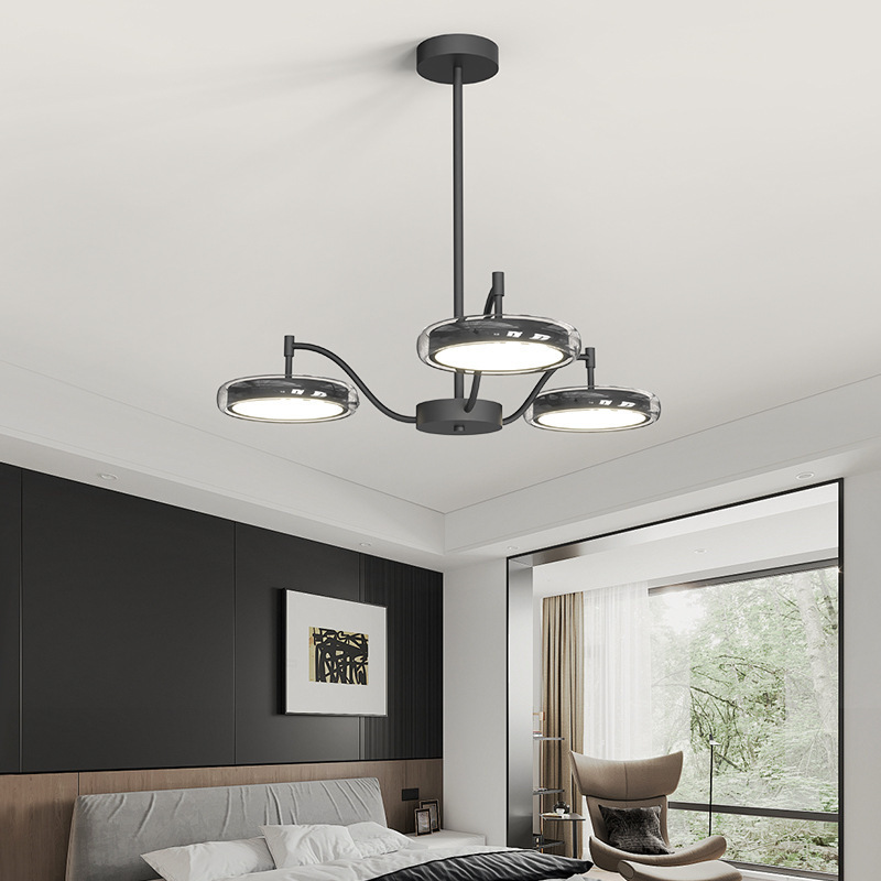 Lámpara de sala de estar nórdica de espectro completo minimalista italiana moderna lámpara de comedor lámpara de bar lámpara de comedor de lujo