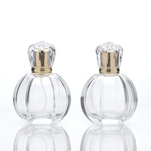 玻璃香水瓶异形大容量南瓜瓶100ml分装化妆品喷雾透明现货批发