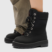 新款男士高帮小众款高筒长靴时尚百搭中筒马丁靴高品质户外徒步鞋