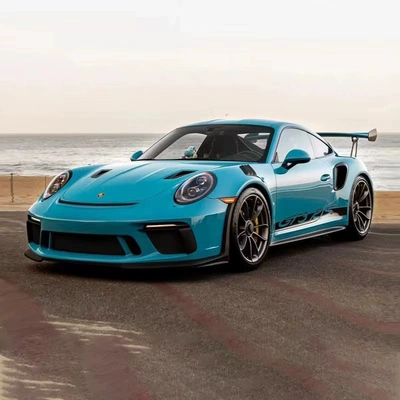 Porcelain Blue Lavender Full Car — Auto Color Change Film - pet-crystal-miami-blue-super-bright-152-165m
