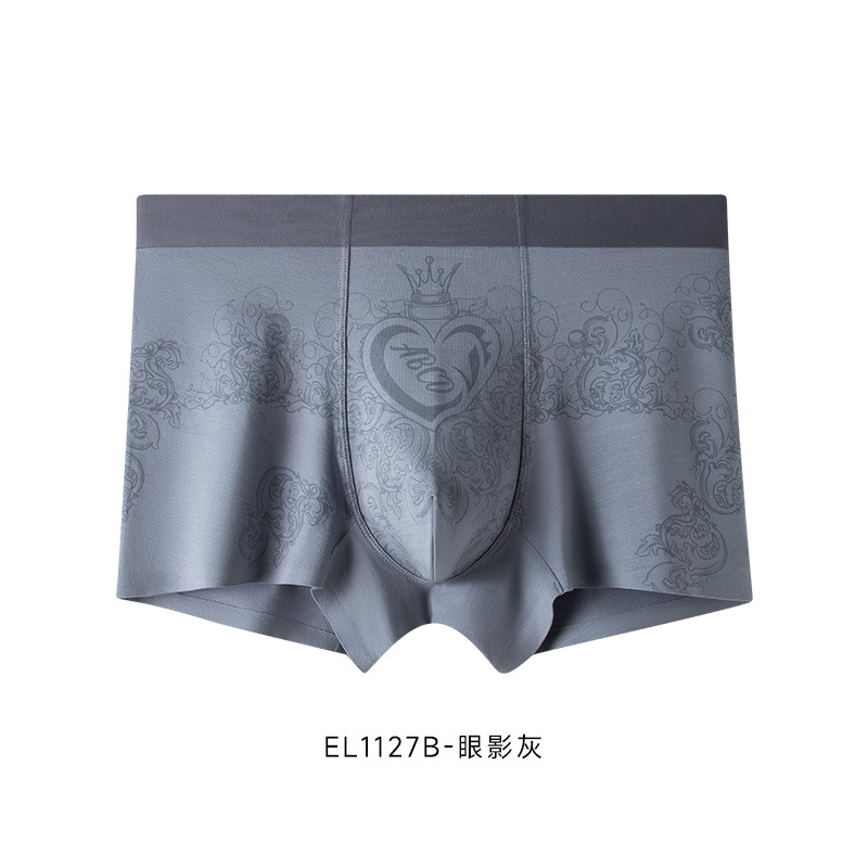 Personalizado Lysel hombre interior impresión de otoño y invierno estilo transpirable estilo grande 7A antibacteriano pantalon para hombre