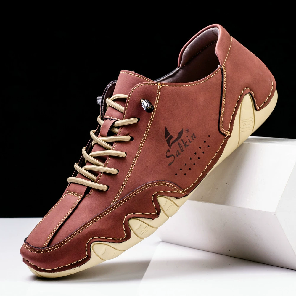 Низкие повседневные туфли Martens S7005, размеры 35–50, упаковка в мешок, несколько цветов