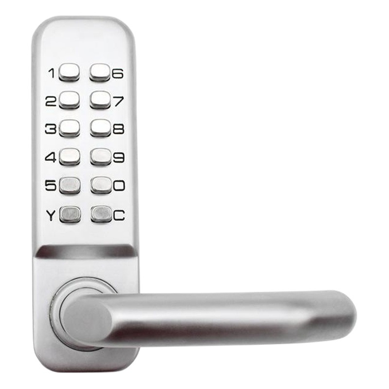 Lelang hardware Segunda Generación botón digital cerradura de contraseña mecánica cerradura de contraseña digital especial para patio alquiler puerta