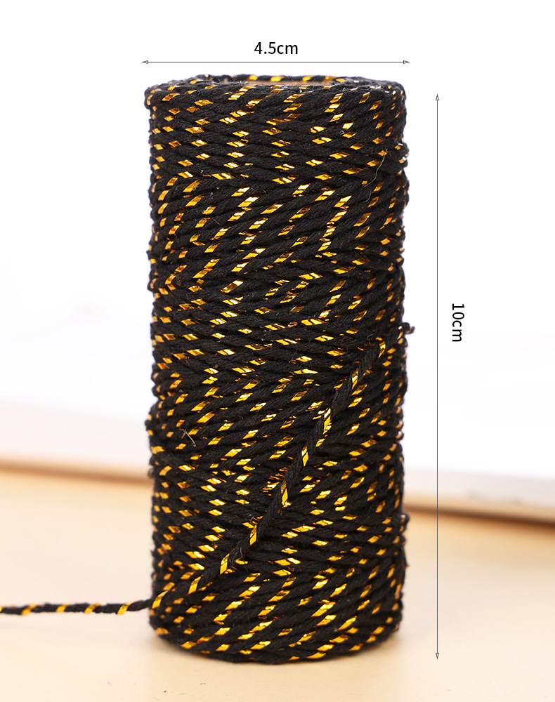 블랙 골드 * 1.5mm * 50m/롤