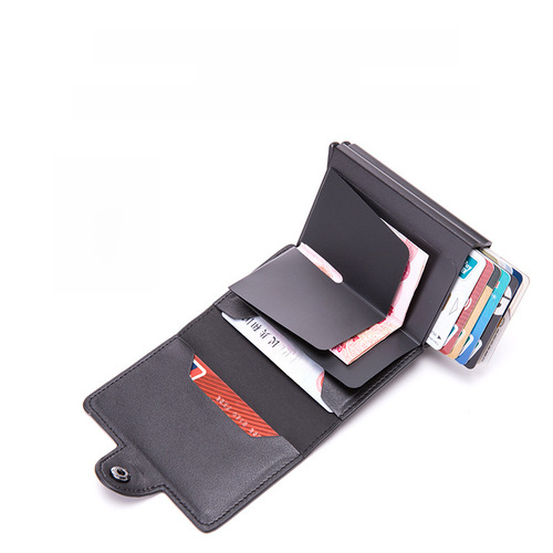 Bank card box, name card holder, credit card box, teacher's gift, bank card logo, wholesale cross-border card holder, RFID