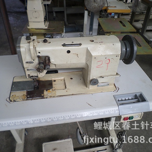 批发工业缝纫机针车南邦牌YJ-2220-H高速平板双针/服装/包袋设备