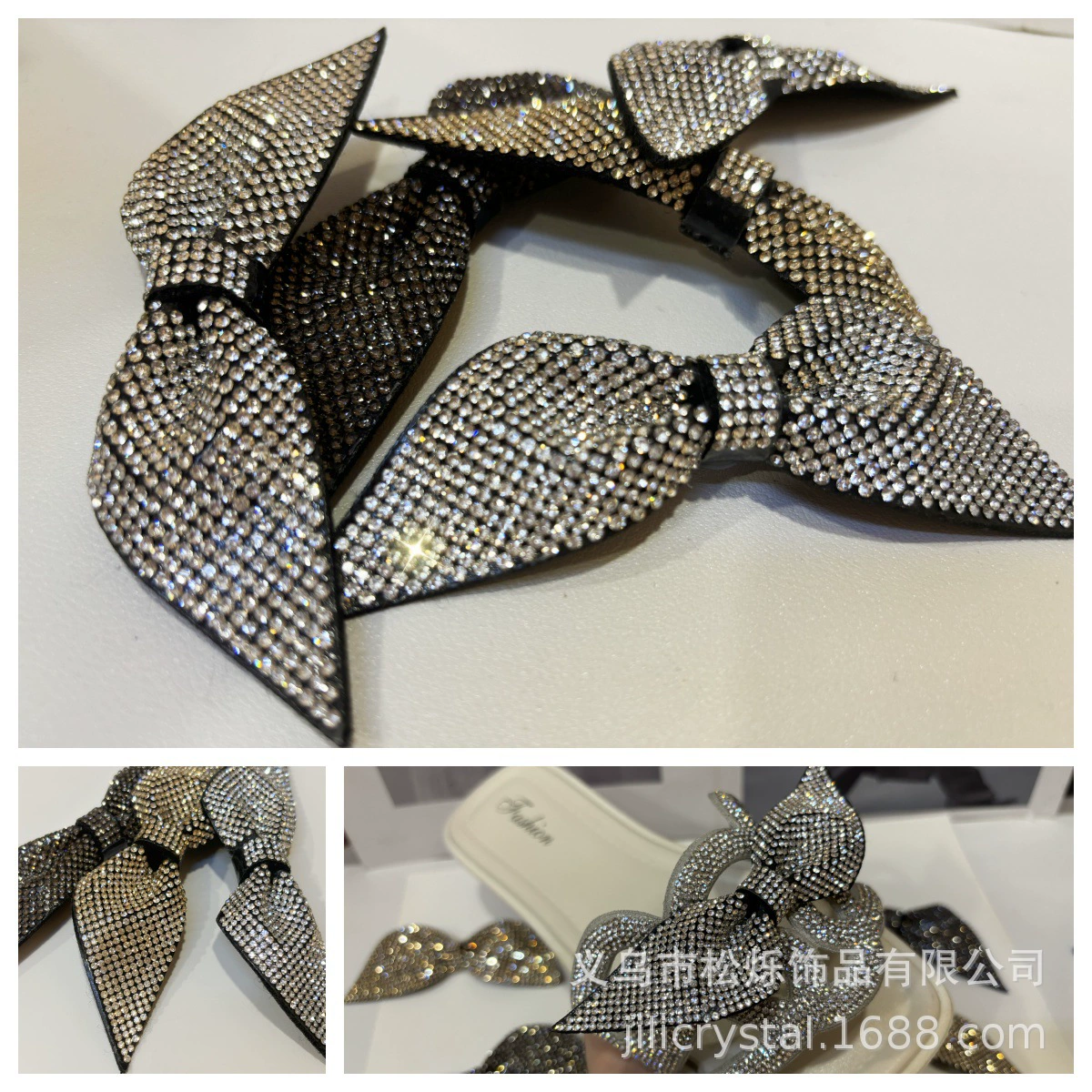 Hairgrip, three dimensional accessories with bow, DIY