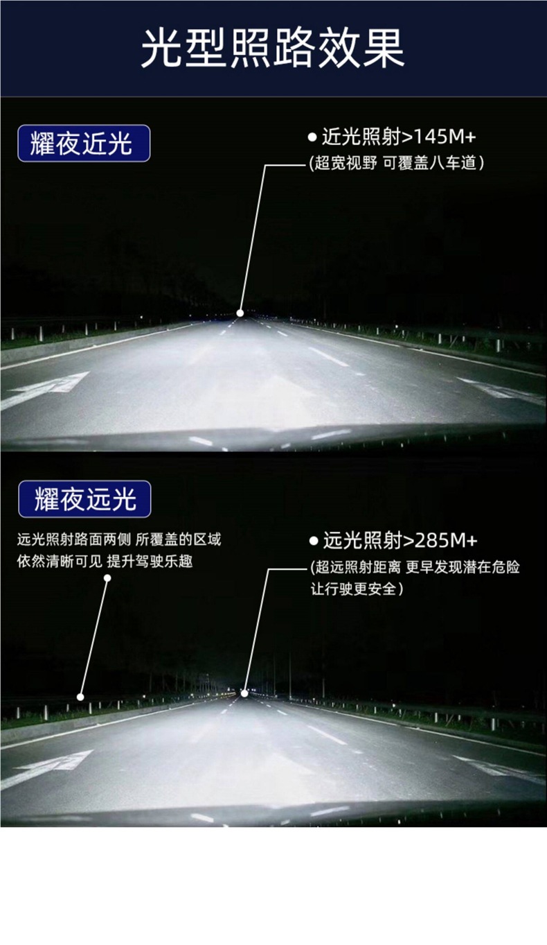 AES produces new lossless American standard H5 xenon lamp bi-xenon lens LED laser lens modified headlights and other products