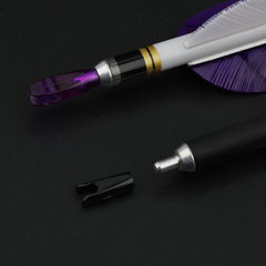 AMEYXGS Archery Arrow Shaft Anti-impact Outdoor Archery Sport Aluminum Arrow Carbon Arrow Fiberglass Arrow Aluminum Alloy Anti-explosion Nail 