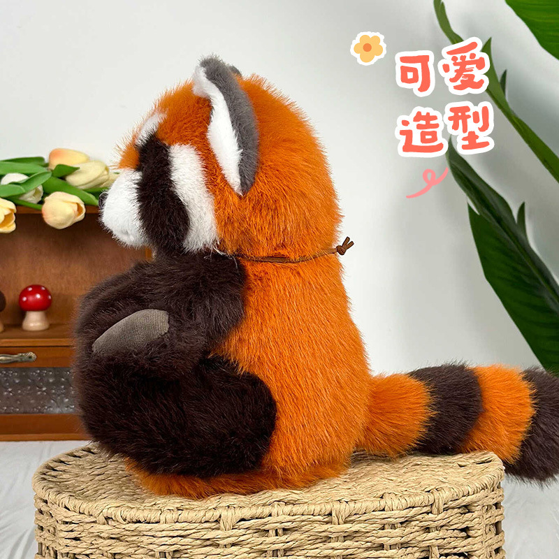 Pull-up panda muñeca zorro oso de peluche juguetes para niños regalos tranquilizadores muñecas comercio exterior explosión