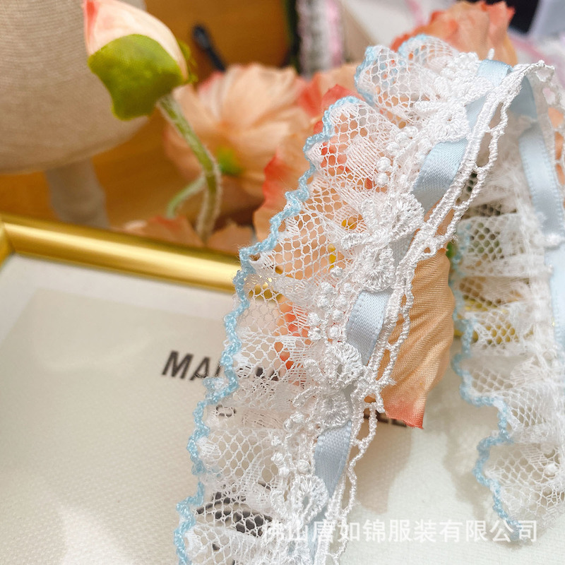 唐如锦花边 2.5厘米宽甜美蕾丝礼品包装裙边服装玩具装饰花边材料|undefined