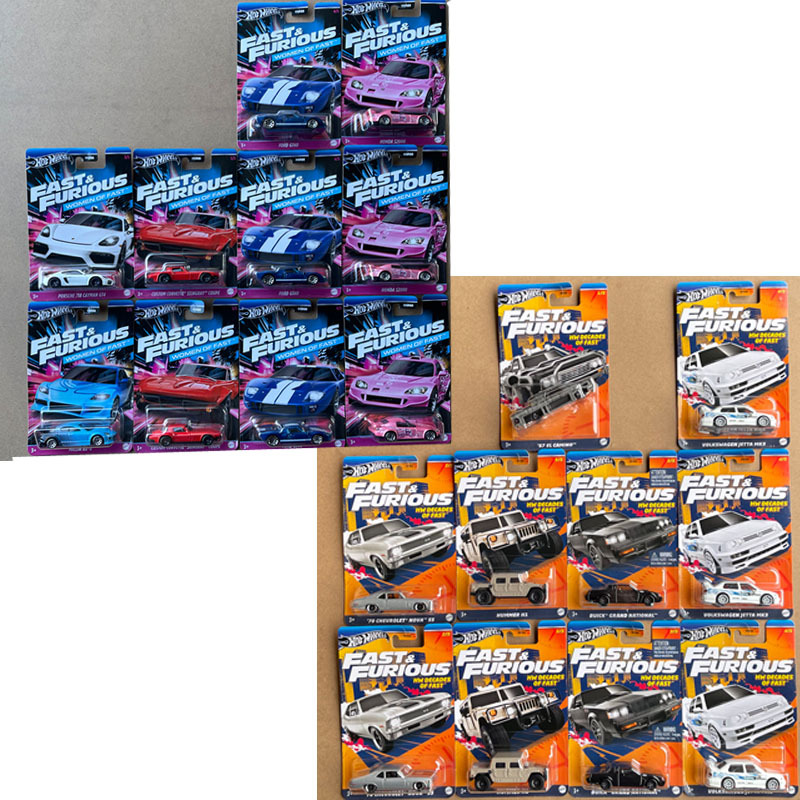 风火轮2024款速度激情HNR88玩具车捷达 悍马 GTR hotwheels