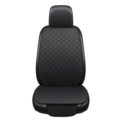 Four Seasons Pad — 23 car seat cushion four seasons - seat-backrest-broken-black-linen