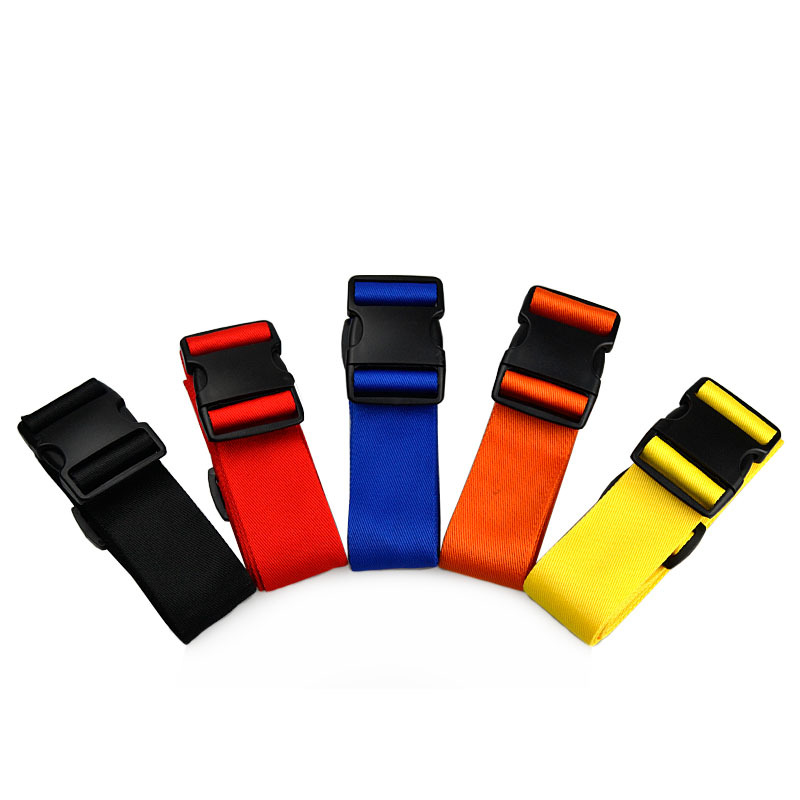 Correa de equipaje de viaje ajustable sin contraseña correa de embalaje de una palabra caja de carro reforzada cuerda de envío