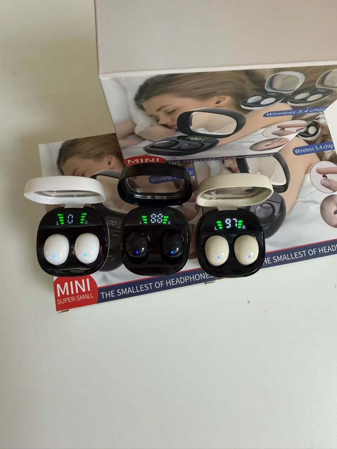 Nuevos auriculares Bluetooth F9 transfronterizos modelo 2026, auriculares Bluetooth Q10, auriculares deportivos inalámbricos TWS M90 tipo gancho/clip para la oreja