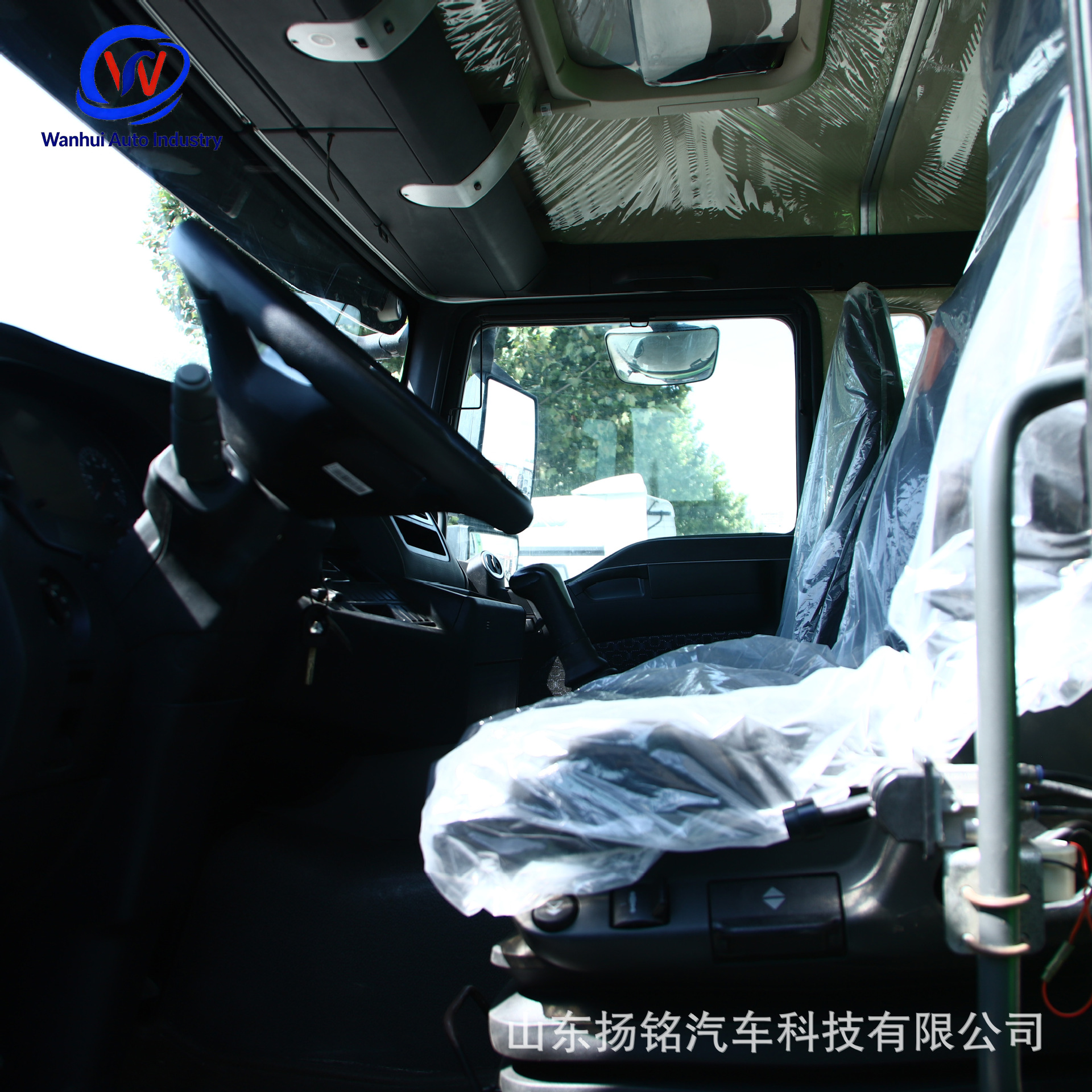 Sinotruk Shandeka Front-Four-Wheel-Drive and Rear-Eight-Wheel-Drive Engineering Vehicle, 380 Horsepower Dump Truck for Transporting Gravel and Sand