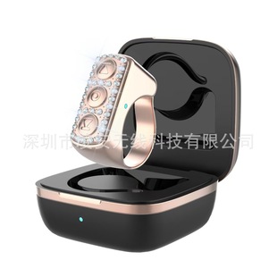Cross-border TikTok mobile phone Bluetooth video flip camera video remote control smart diamond ring ring