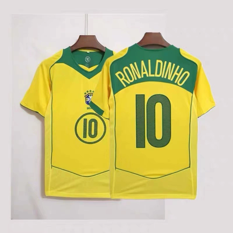 Футбольная форма джерси национальной сборной Beckham Zidane Messi C Ronaldo Baggio Jr., классический стиль