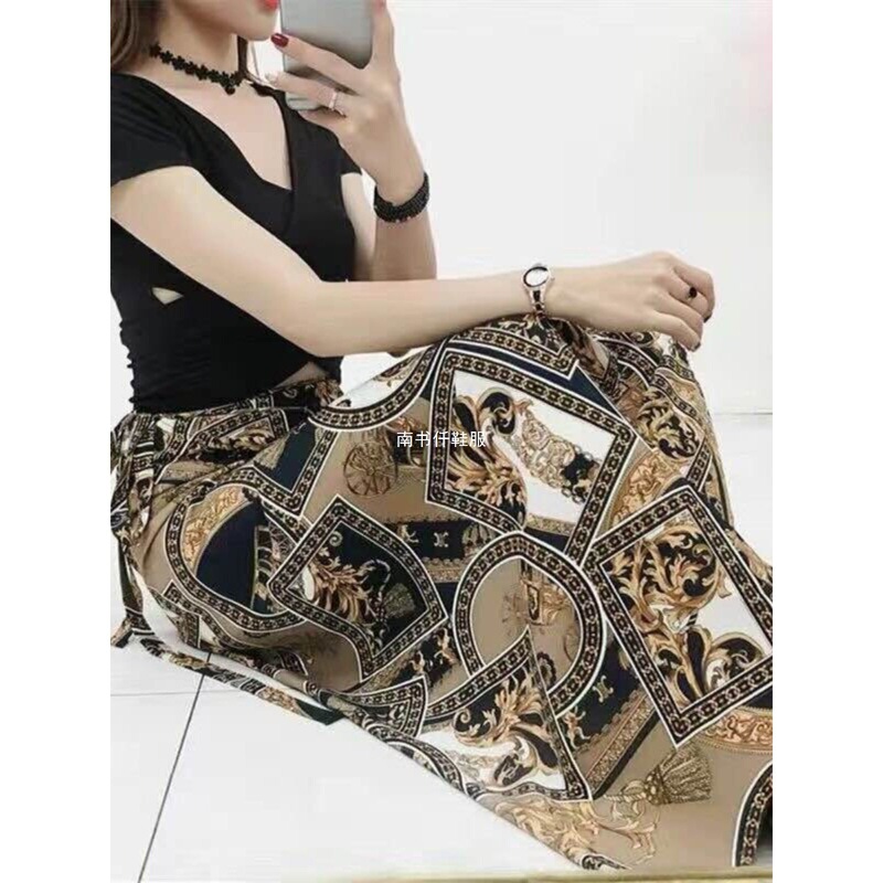 Sun-Protective Breathable Skirt, Summer Floral Lace-Up One-Piece Skirt, Vacation Mid-Length Loose Beach Skirt Sun-Protective Breathable Skirt, Summer Floral Lace-Up One-Piece Skirt, Vacation Mid-Length Loose Beach Skirt