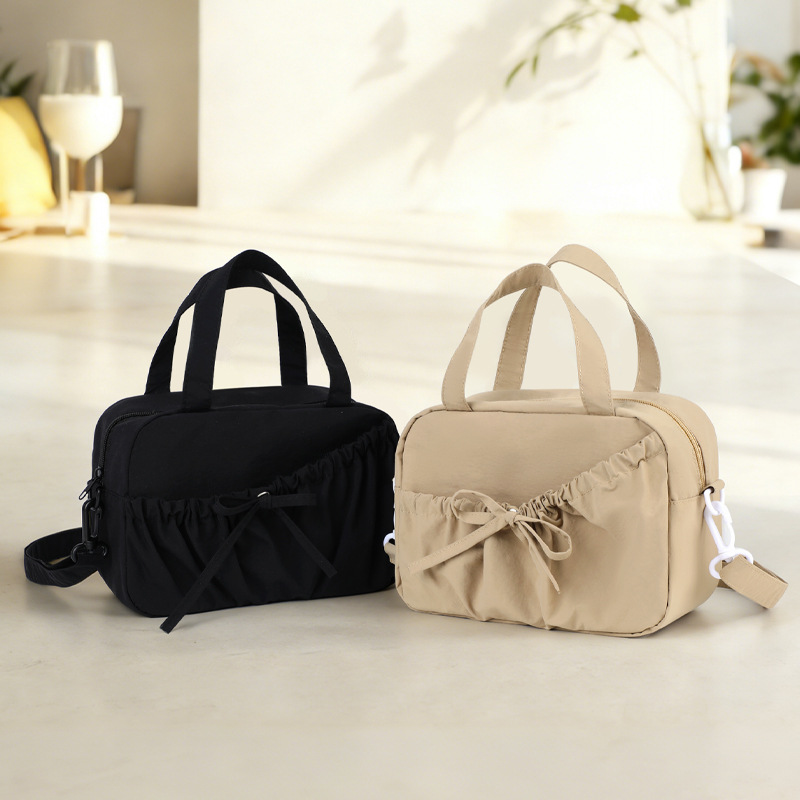 Moda nueva bolsa de mujer, bolsos casuales dulces, bolsos de oficina, bolsos suaves y pegajosos para salir, bolsos japoneses