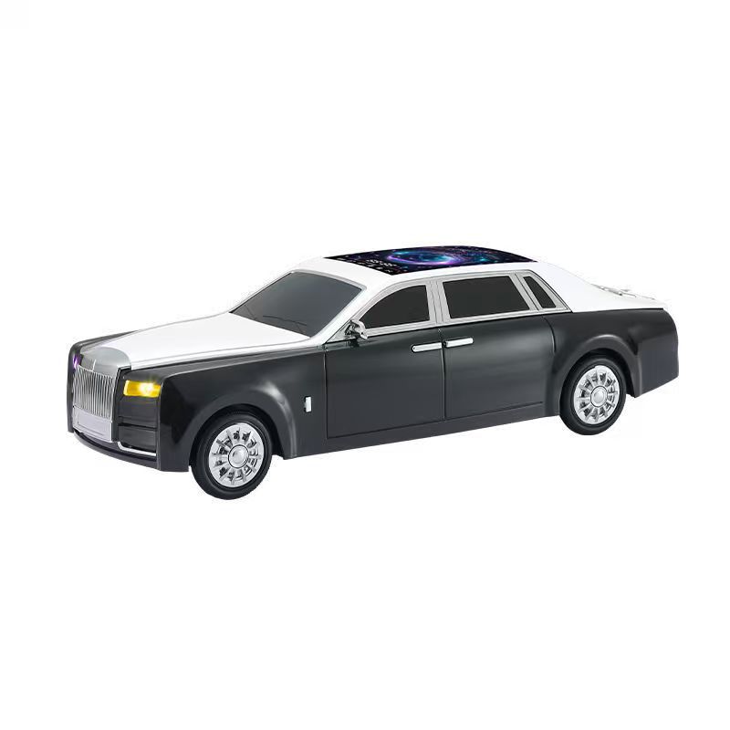 Productos explosivos transfronterizos WSTER retro modelo de automóvil fantasma altavoz Bluetooth hogar comercio exterior LED multifunción inalámbrica alta calidad de sonido