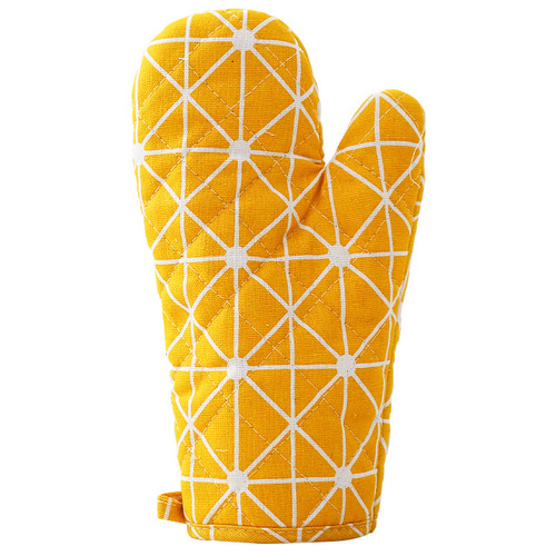 Set of 2 Heat-Resistant Kitchen Gloves for Housewives - High-Temperature Resistant, Oven, Microwave, and Baking Tool - Wholesale Manufacturer