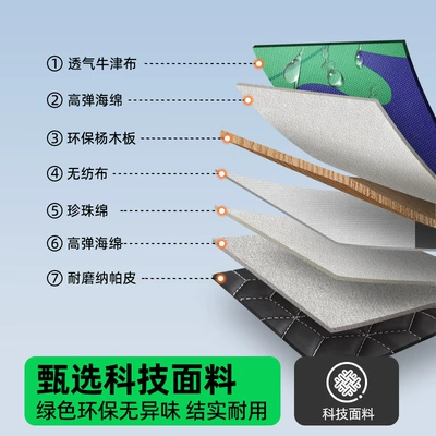 essential item for self-driving trips, Vehicle-mounted inflatable bed