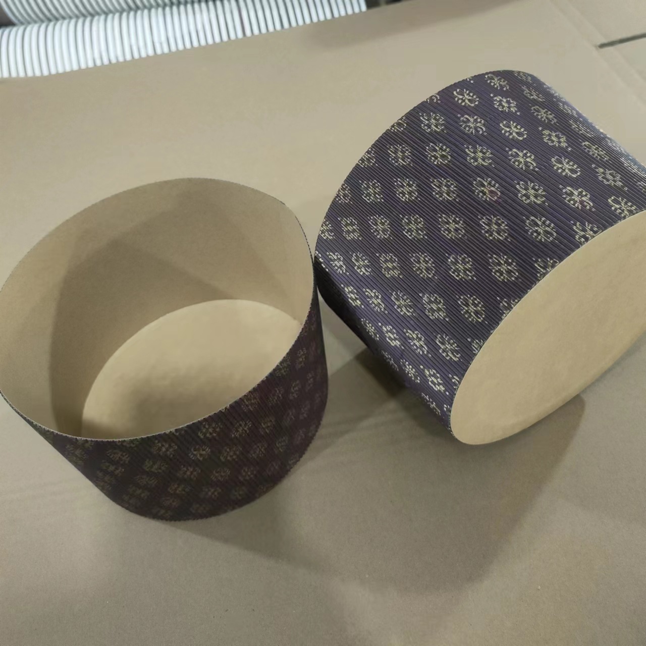 Panettone papel de Navidad Panettone molde de papel pan