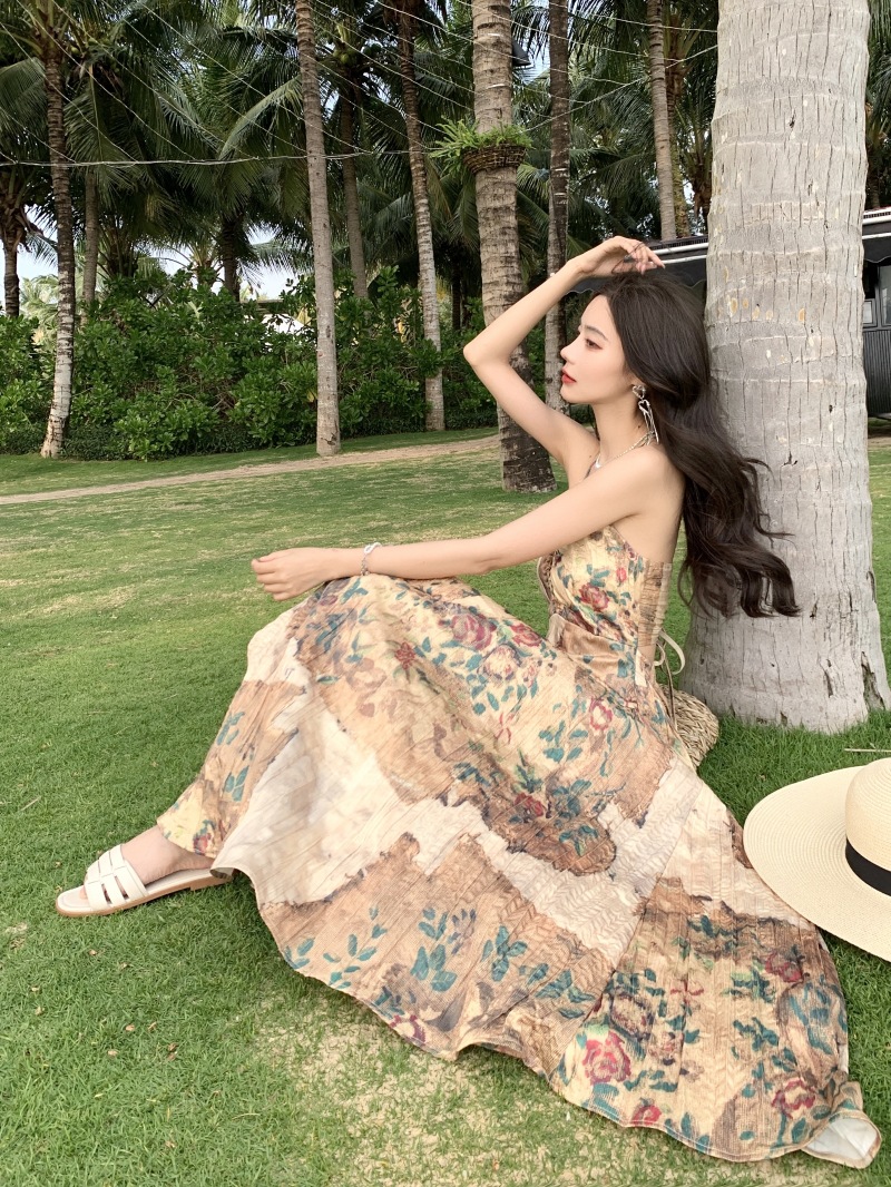 F6928 540K ÁO HAI DÂY NỮ SHETDT MÙA XUÂN THU ĐÔNG PHỤC CỔ CỔ ĐIỂN HAI DÂY HỞ VAI THỜI TRANG NỮ G01 SẢN PHẨM MỚI