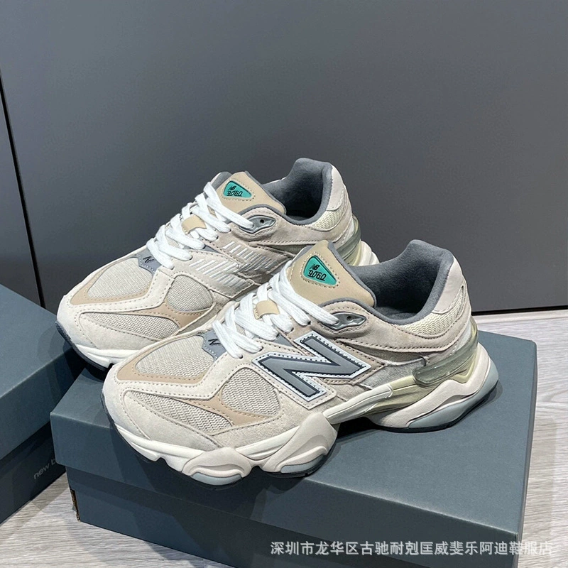 Кроссовки nb9060 в стиле ретро, унисекс, с дизайном в виде слоненка, высокие, спортивные, повседневные, дышащие, увеличивающие рост.