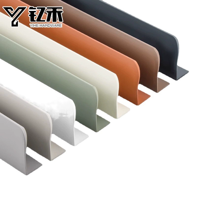 Минималистский Моранди Шкаф Ящик Дверь Шкафа Невидимая Ручка Палец Дуги Дверная Ручка Простая Высококачественная Длинная