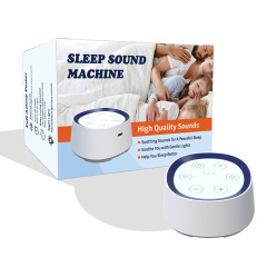 赤ちゃんの睡眠アーティファクト、新生児のホワイトノイズ睡眠器具、赤ちゃんの泣き止みと睡眠補助音、自然なシーンのスピーカー、ナイトライト