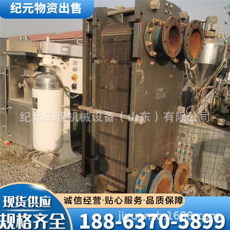 二手双管板冷凝器 不锈钢石墨碳钢搪瓷列管冷却管钛填充式冷凝器