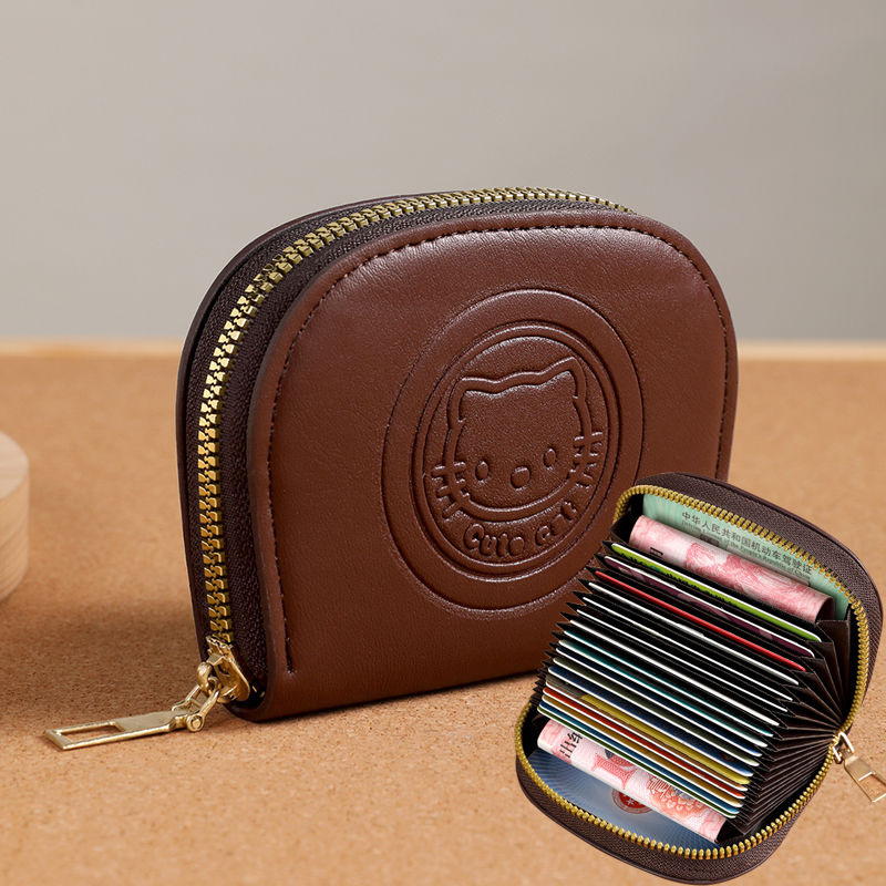 Taobao fuente explosiva bolsa de órgano gato mujer bolsa de tarjeta de cartón bolsa fábrica al por mayor bolsa de cremallera de dibujos animados una agencia