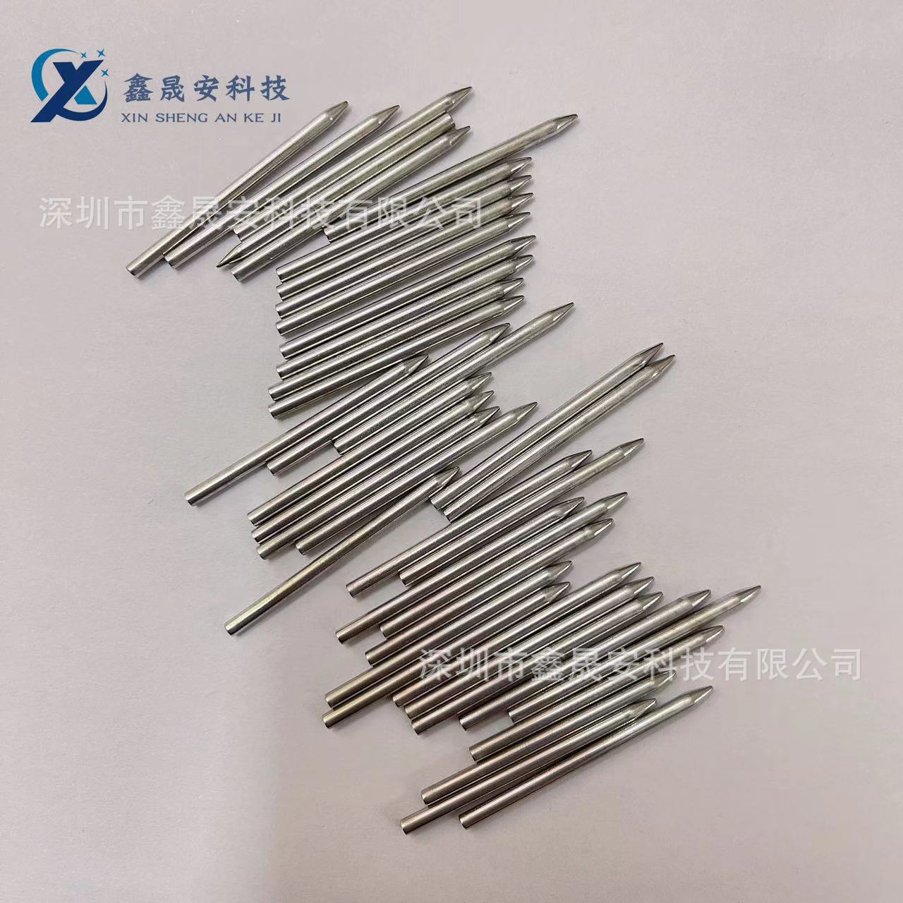 304不锈钢空心管切断 缩尖打孔微孔 激光切割焊接 磨尖封头