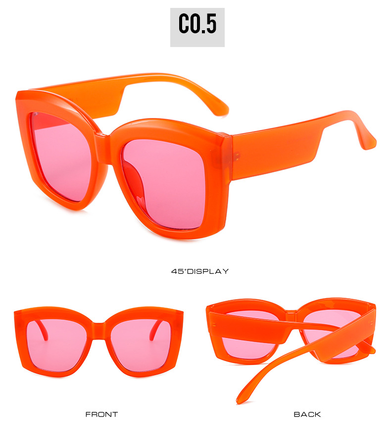 Trendy Women's Square Frame Sunglasses For Personalized Style_voghion.com