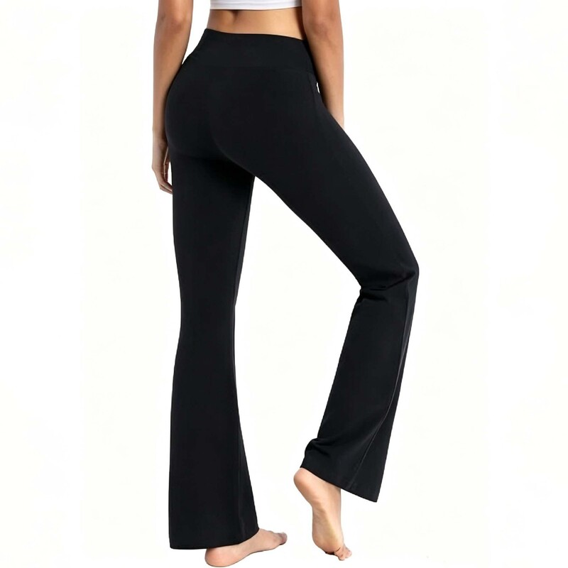 High-waisted flared yoga pants for women, tummy control, butt-lifting, stretchy bell-bottom pants for sports, outdoor, casual, and fitness use High-waisted flared yoga pants for women, tummy control, butt-lifting, stretchy bell-bottom pants for sports, outdoor, casual, and fitness use