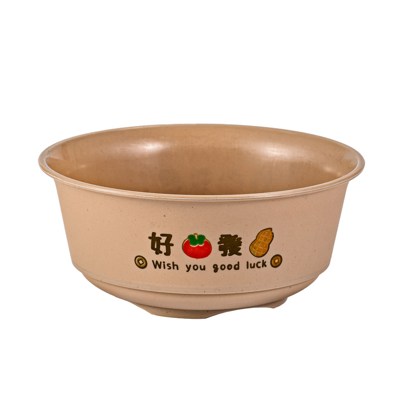 稻壳一次性碗筷食品级餐具圆碗可降解环保加厚酒席聚餐耐高温家用|undefined