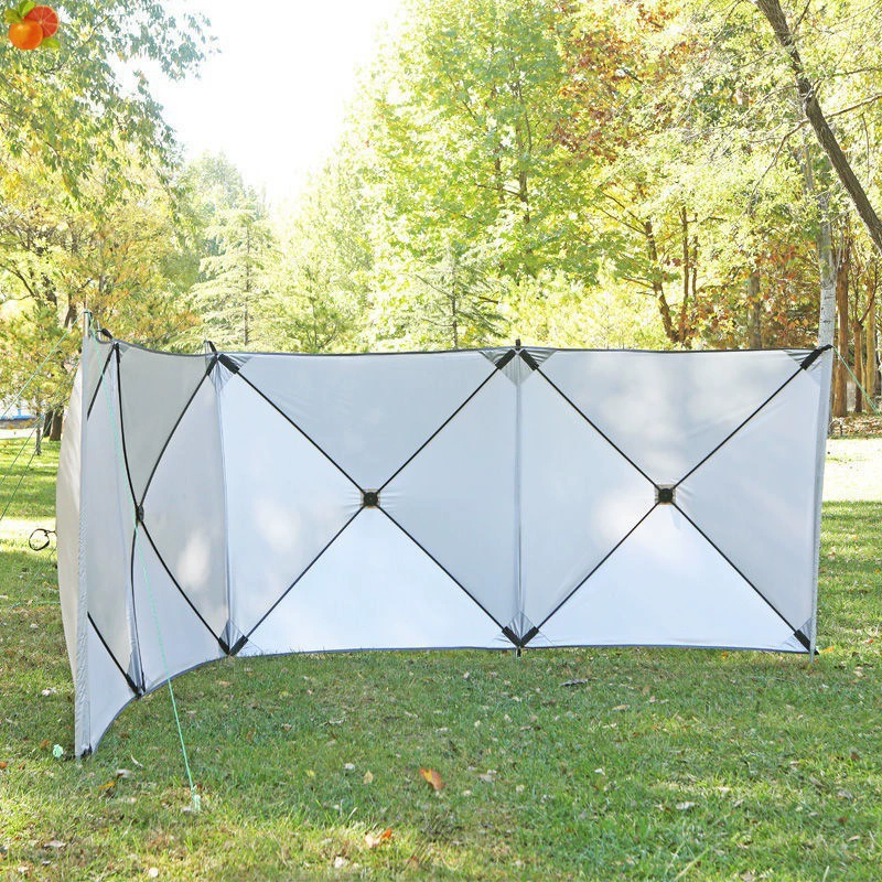 Outdoor open -camp windshield windshield standing screen outdoor screen windshield windshield can fold the shading cloth outdoor windshield