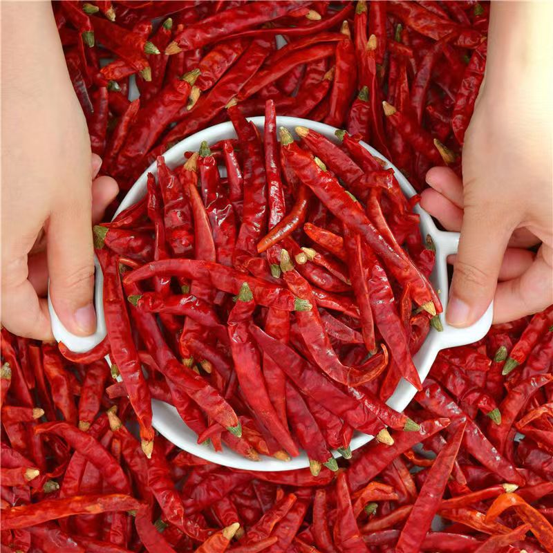 Dried chili peppers Extra spicy new chili peppers Dried chili peppers Red chili peppers Sichuan chili peppers Sea peppers Dried chili noodles