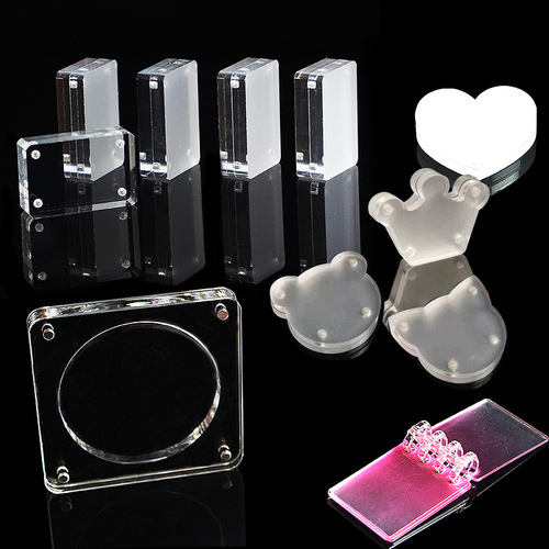 Quicksand Sticky Notes Brick Gradient Magnetic Gukka Brick for Back-to-School Season — Student Aesthetic Journal, Acrylic & Fluffy Design