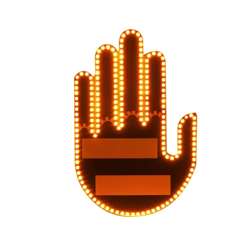 대형 리모콘이 있는 여성용 제스처 라이트