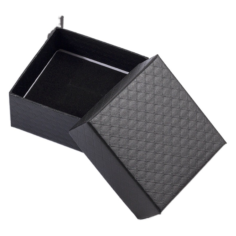 7*7cm 9*9cm caja de joyería de una pieza collar de entrega pulsera pendientes anillo de joyería caja de regalo