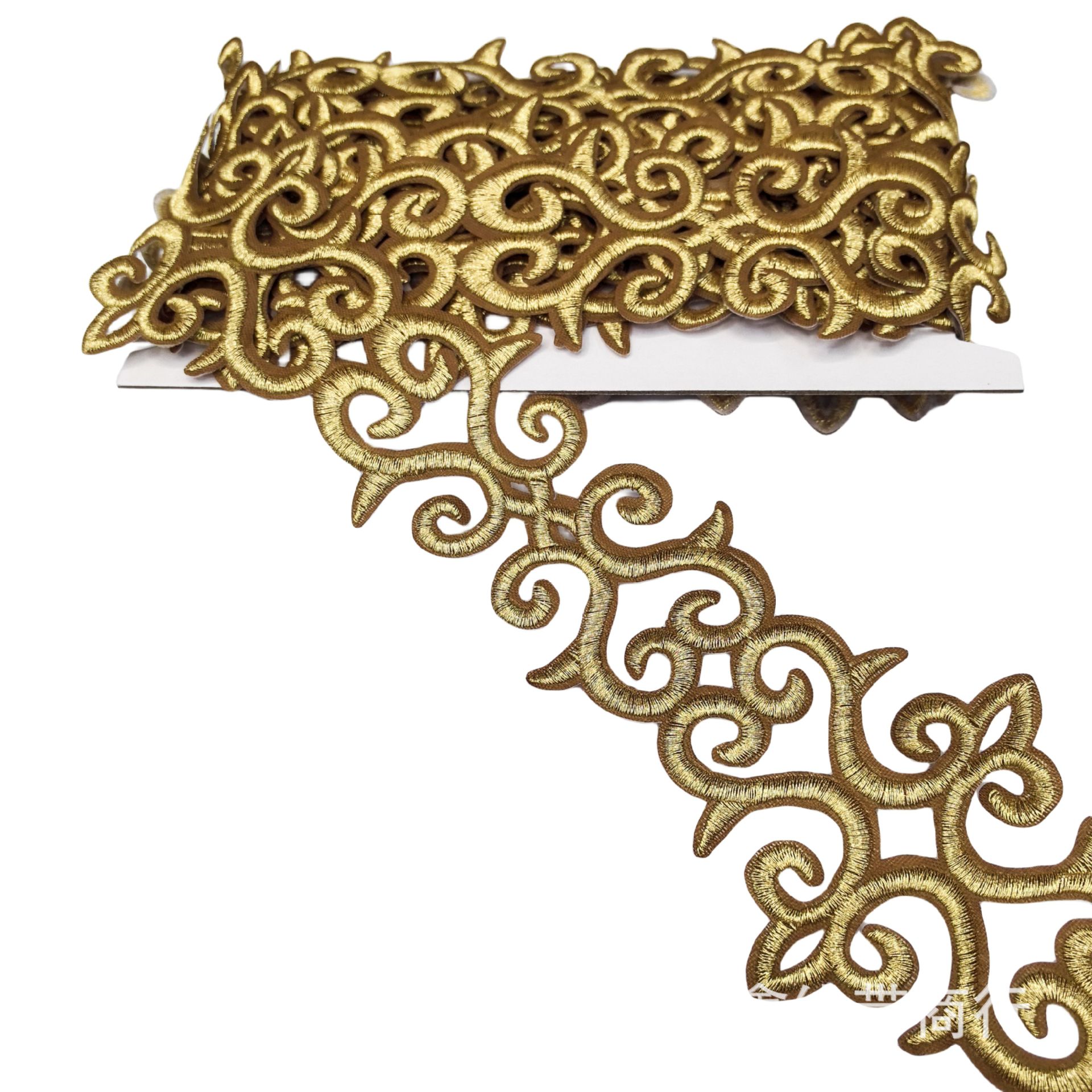 Fábrica al por mayor Vintage bordado étnico encaje Ropa Accesorios étnica minoría falda decorativa adhesivo encaje