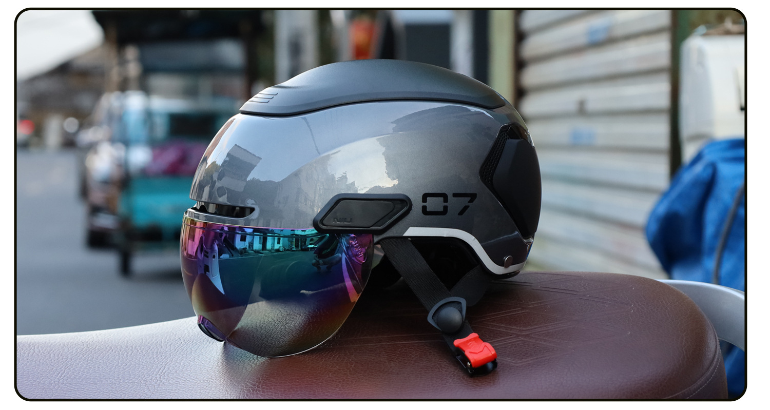 Suitable for Mavericks Niulife Niu Xn-07 Motorcycle Electric Vehicle Helmet Lens Goggles Mask Universal Accessories